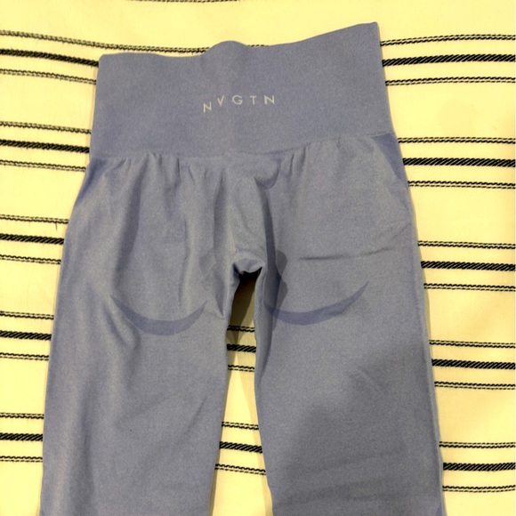 NVGTN Seamless Contour Leggings Periwinkle Size XS - Picture 3 of 3